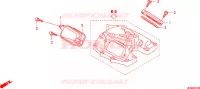COUVERCLE DE POUSSOIR pour Honda TRX 700 XX de 2011