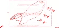 SELLE pour Honda TRX 700 XX de 2011