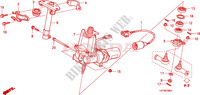 ARBRE DE DIRECTION(EPS) pour Honda FOURTRAX 420 RANCHER AT PS RED de 2010