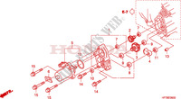 MOTEUR DE COMMANDE pour Honda FOURTRAX 420 RANCHER AT PS RED de 2010