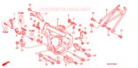 CADRE pour Honda CRF 450 R de 2009