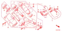 SILENCIEUX D'ECHAPPEMENT pour Honda CRF 450 R de 2009