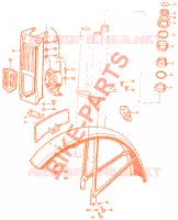 F01 pour Honda AMIGO 50 4 TEMPS de 1971