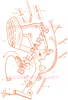 F09 pour Honda AMIGO 50 4 TEMPS de 1971