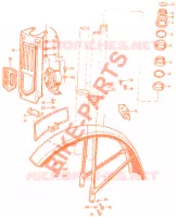 F01 pour Honda AMIGO 50 4 STROKE THE GRADUATE de 1973