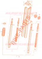 F03 pour Honda AMIGO 50 4 STROKE THE GRADUATE de 1973