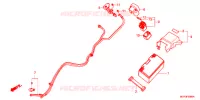 BATTERIE pour Honda CROSSRUNNER 800 de 2011