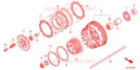 EMBRAYAGE pour Honda CROSSRUNNER 800 de 2011