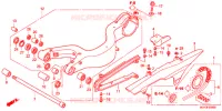 BRAS OSCILLANT pour Honda CROSSRUNNER 800 de 2011
