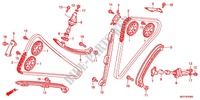 CHAINE DE DISTRIBUTION   TENDEUR pour Honda CROSSRUNNER 800 de 2011