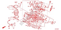 CULASSE (ARRIERE) pour Honda CROSSRUNNER 800 de 2011