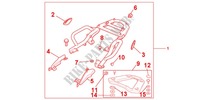 PORTE BAGAGES pour Honda CROSSRUNNER 800 de 2011
