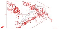 COUPLE CONIQUE pour Honda DEAUVILLE 700 ABS de 2011
