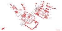 COUVRE CULASSE pour Honda DEAUVILLE 700 ABS de 2011