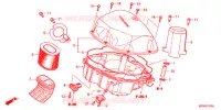 FILTRE A AIR pour Honda DEAUVILLE 700 ABS de 2011