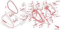 SACOCHE DE SELLE DROIT pour Honda DEAUVILLE 700 ABS de 2012
