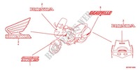 AUTOCOLLANTS pour Honda DEAUVILLE 700 ABS de 2011