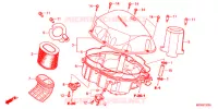 FILTRE A AIR pour Honda DEAUVILLE 700 ABS de 2011