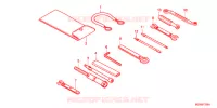 OUTIL pour Honda DEAUVILLE 700 ABS de 2011