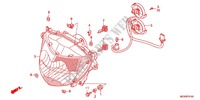 PHARE pour Honda DEAUVILLE 700 ABS de 2011