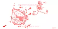 PHARE pour Honda DEAUVILLE 700 ABS de 2011