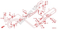SILENCIEUX D'ECHAPPEMENT pour Honda DEAUVILLE 700 ABS de 2012
