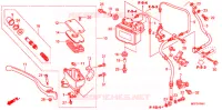 MAITRE CYLINDRE DE FREIN AVANT (FJS600A9 2KO/FJS600AB) pour Honda SILVER WING 600 ABS de 2013