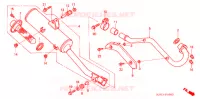SILENCIEUX D'ECHAPPEMENT pour Honda CRF 230 F de 2011