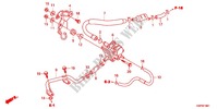 FILTRE A AIR   SOUPAPE D'AIR pour Honda CB 150 INVICTA de 2011