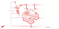 COUVRE CULASSE pour Honda XRE 300 de 2010