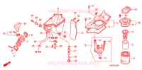 FILTRE A AIR pour Honda XRE 300 de 2010