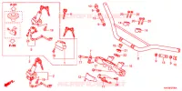 GUIDON   TE DE FOURCHE pour Honda XRE 300 de 2010