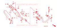 SILENCIEUX D'ECHAPPEMENT pour Honda XRE 300 de 2010