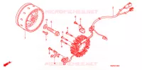 ALTERNATEUR pour Honda XRE 300 de 2010