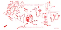 BATTERIE pour Honda XRE 300 de 2010