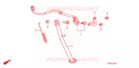 BEQUILLE pour Honda XRE 300 de 2010
