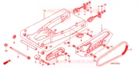 BRAS OSCILLANT pour Honda XRE 300 de 2010