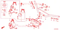 GUIDON   TE DE FOURCHE pour Honda XRE 300 de 2010