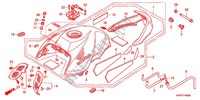 RESERVOIR A CARBURANT pour Honda CB 1000 R de 2012