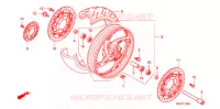 ROUE AVANT pour Honda CB 1000 R de 2012