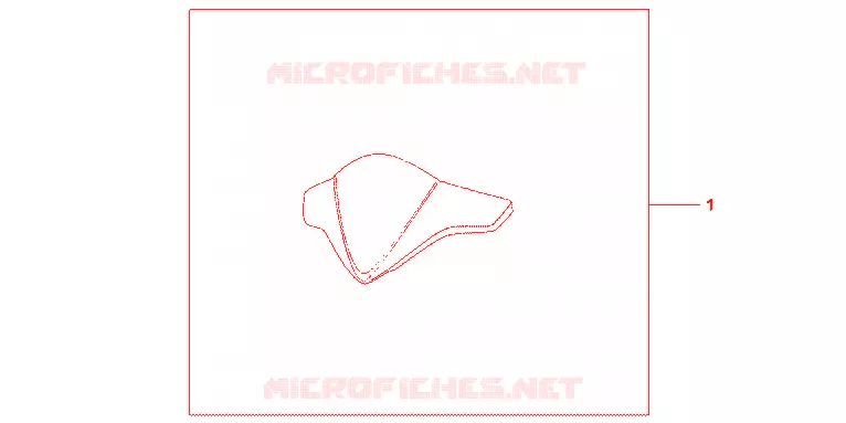 SAUT DE VENT MAT GRAY METALLIC Honda MOTO 1000 CB 2012  CB1000RC