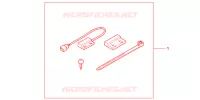 INTERRUPTEUR MAGNETIQUE pour Honda CB 1000 R BLANCHE de 2012