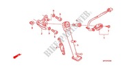 BEQUILLE pour Honda CB 600 F HORNET ABS WHITE 34HP de 2012