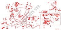 RESERVOIR A CARBURANT pour Honda CB 600 F HORNET ABS 34HP de 2012