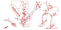 MAITRE CYLINDRE DE FREIN AVANT (CB600F/F3) pour Honda CB 600 F HORNET 34HP de 2012