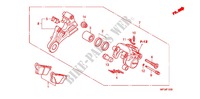 ETRIER DE FREIN ARRIERE  pour Honda CB 600 F HORNET 34CV de 2012