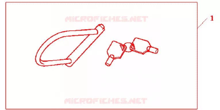 ANTIVOL U HONDA Honda MOTO 600 HORNET 2012  CB600FC
