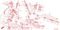 GUIDON   TE DE FOURCHE pour Honda CB 600 F HORNET de 2012