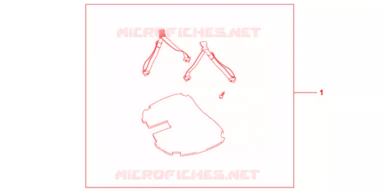 TAPIS TOP CASE 35L Honda MOTO 1000 CBF 2012  CBF1000FAC