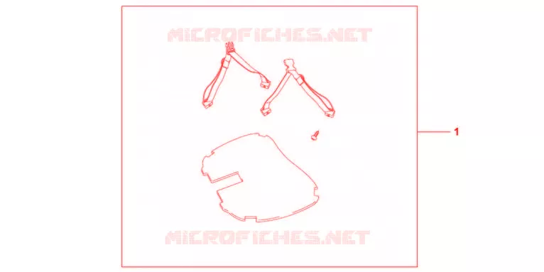 TAPIS TOP CASE 35L Honda MOTO 1000 CBF 2012  CBF1000FAC